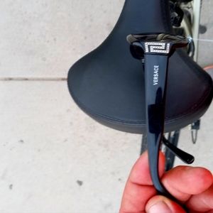 Versace diamante women's sunglasses black butterfly